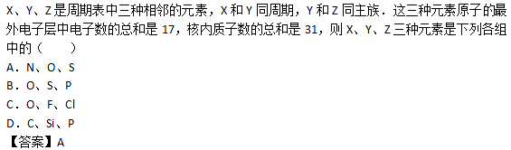 2017年成人高考高起點理化綜合考試練習(xí)題及答案1