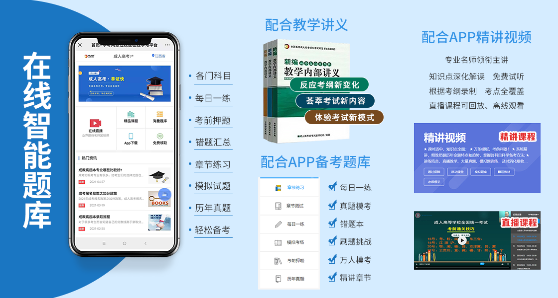 廣東成人高考考前復(fù)習(xí)資料！